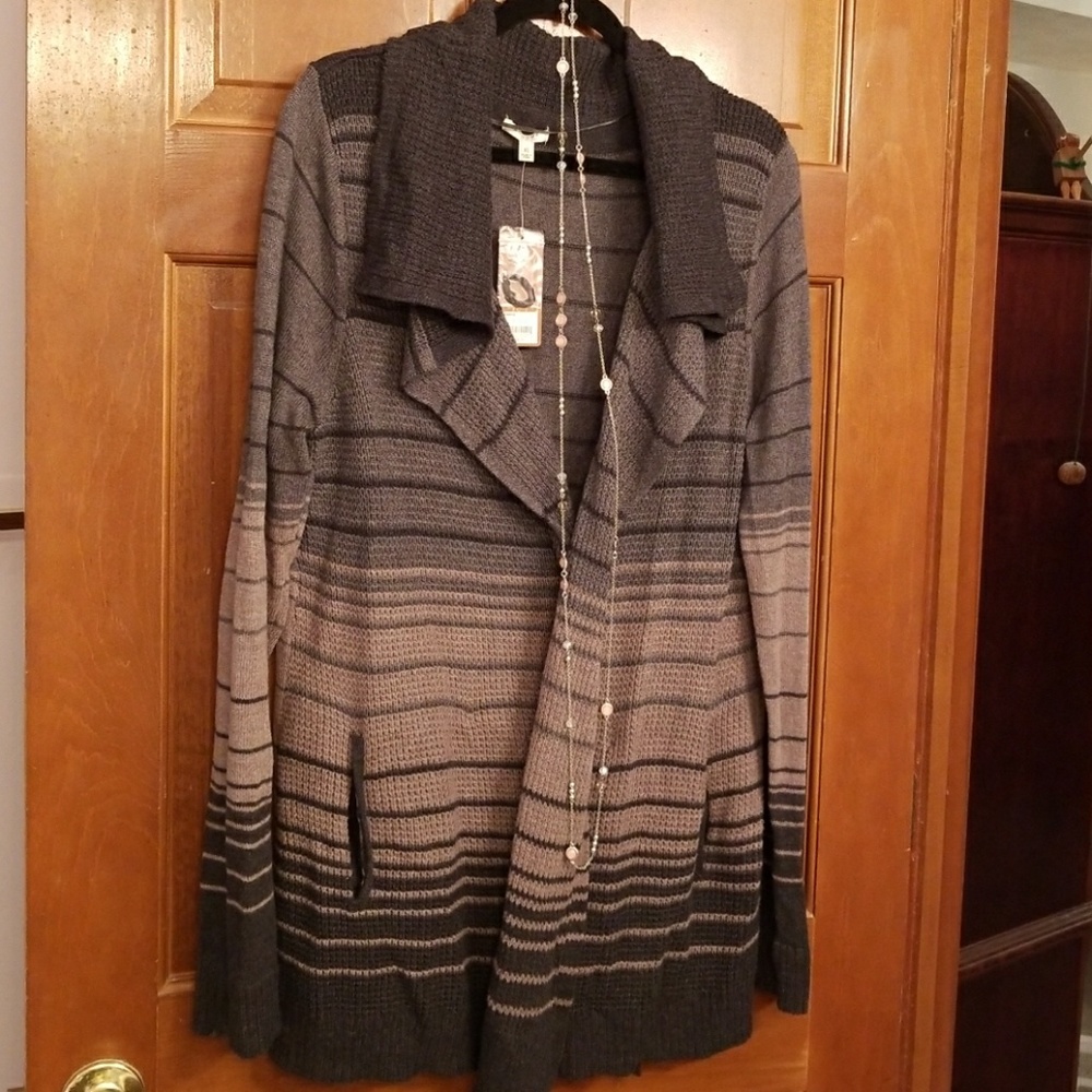 No Close Thermal Cardigan